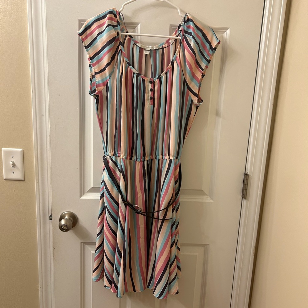 Candy striped dress
